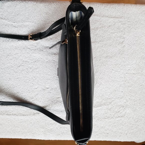 Dooney & Bourke Saffiano Black Zip Crossbody - Picture 6 of 16